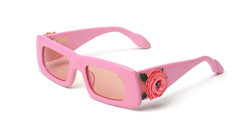 Etnia Barcelona DOLLY Solbrille (Form: Firkantet - Farve: Pink)
