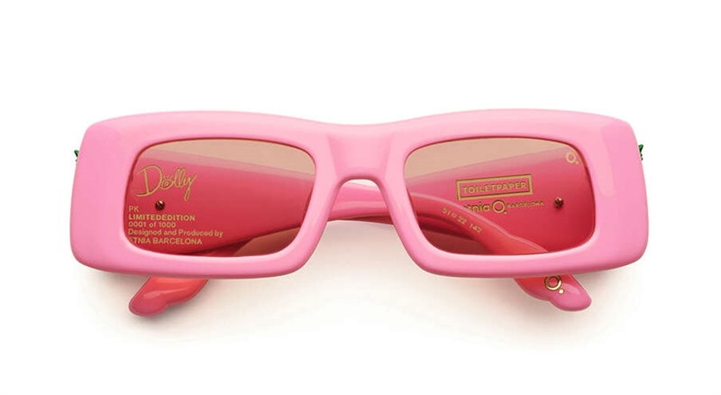 Etnia Barcelona DOLLY Solbrille (Form: Firkantet - Farve: Pink)