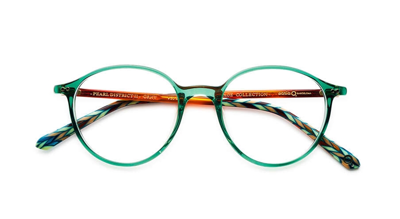 Etnia Barcelona PEARL DISTRICT II Brillestel (Form: Rund - Farve: Grøn)