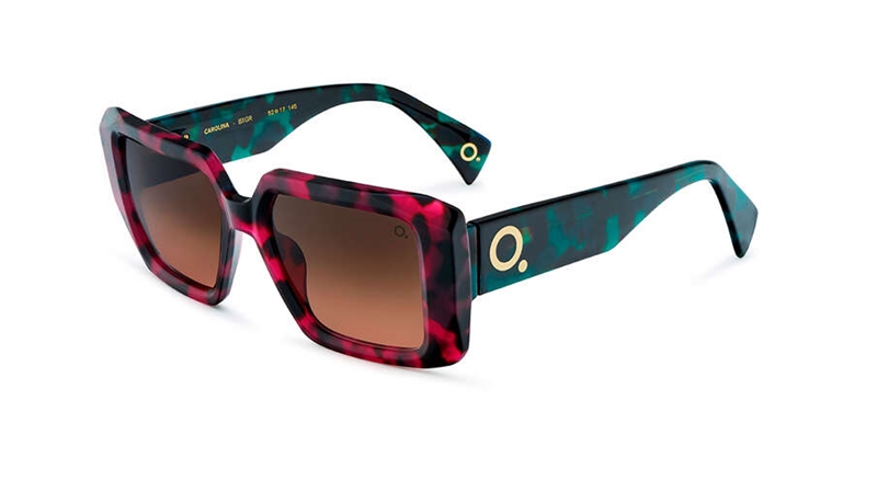 Etnia Barcelona CAROLINA Solbrille (Form: Andet - Farve: Rød)
