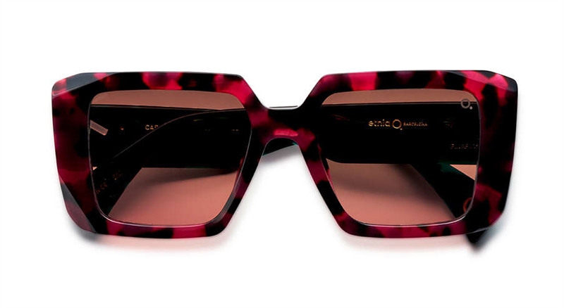 Etnia Barcelona CAROLINA Solbrille (Form: Andet - Farve: Rød)