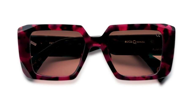 Etnia Barcelona CAROLINA Solbrille (Form: Andet - Farve: Rød)