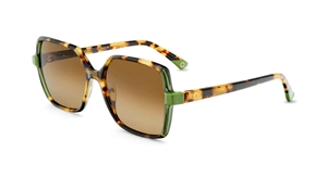 Etnia Barcelona LESSEPS Solbrille (Form: Firkantet - Farve: Havana)