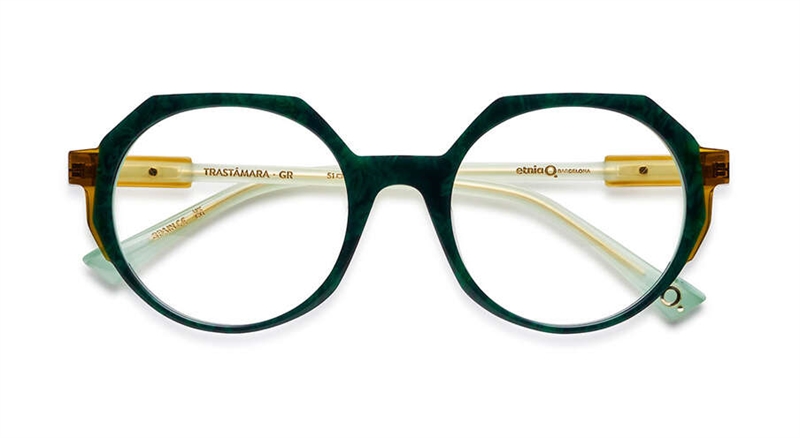 Etnia Barcelona TRASTAMARA Brillestel (Form: Rund - Farve: Grøn)