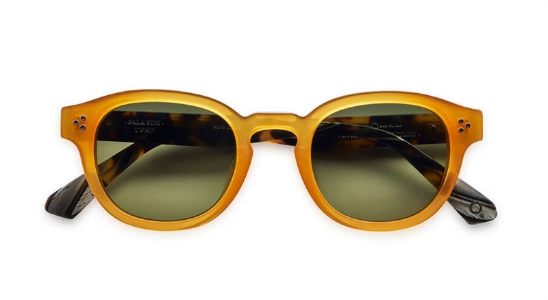 Etnia Barcelona PALA SUN Solbrille (Form: Panto - Farve: Gul)
