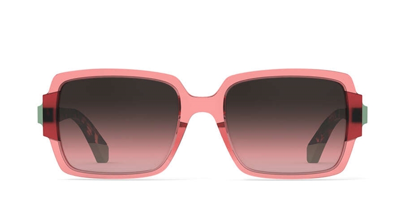 Etnia Barcelona ALMEDA Solbrille (Form: Firkantet - Farve: Orange)