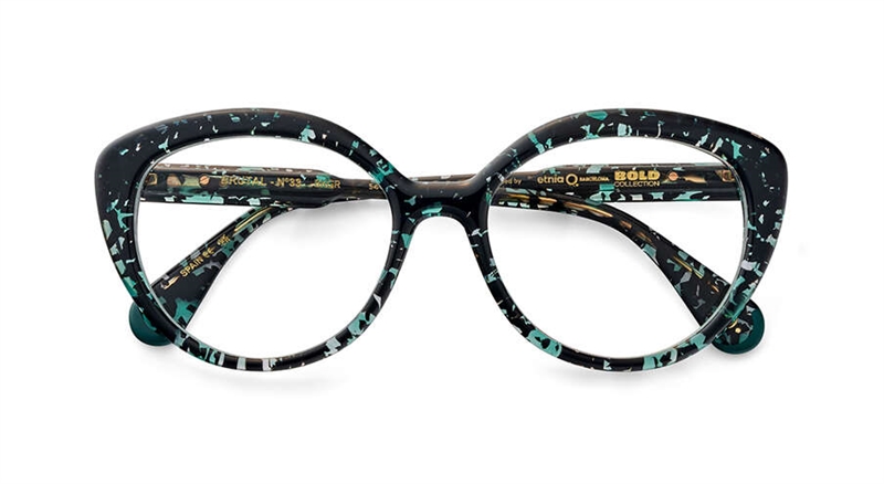 Etnia Barcelona BRUTAL NO.33 Brillestel (Form: Cat Eye - Farve: Sort)