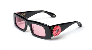Etnia Barcelona DOLLY Solbrille (Form: Firkantet - Farve: Sort)
