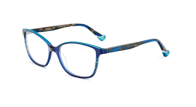 Etnia Barcelona ETOSHA Brillestel (Form: Cat Eye - Farve: Blå)