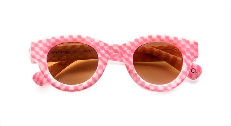 Etnia Barcelona THE KAHLO 2 SUN Solbrille (Form: Rund - Farve: Pink)
