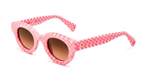 Etnia Barcelona THE KAHLO 2 SUN Solbrille (Form: Rund - Farve: Pink)