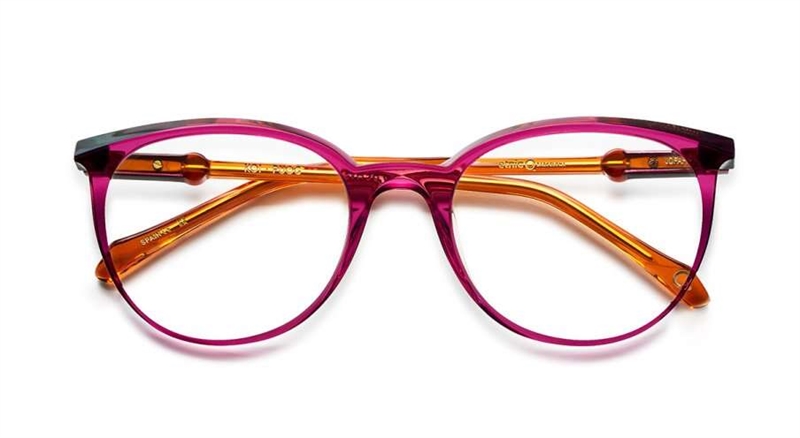 Etnia Barcelona KOI Brillestel (Form: Rund - Farve: Lilla)