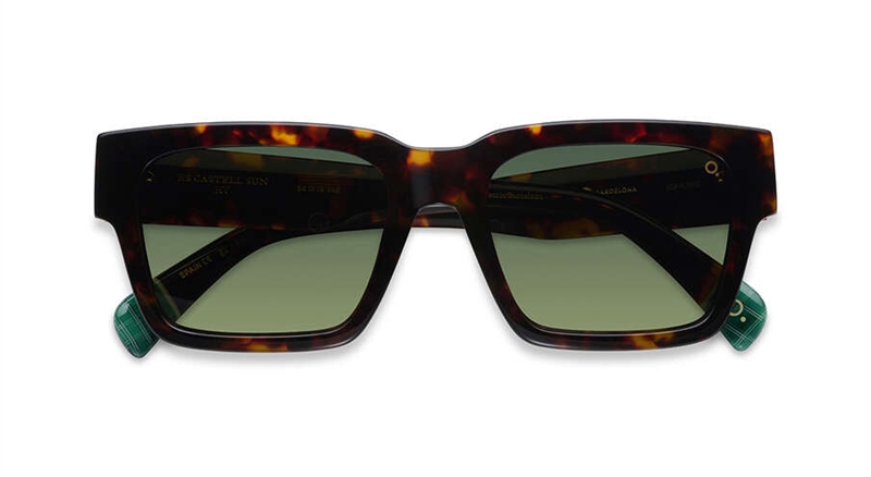 Etnia Barcelona ES CASTELL SUN Solbrille (Form: Firkantet - Farve: Havana)