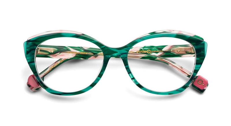 Etnia Barcelona ANONA Brillestel (Form: Cat Eye - Farve: Grøn)