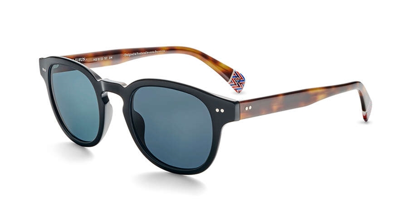 Etnia Barcelona PALA II SUN Solbrille (Form: Panto - Farve: Sort)