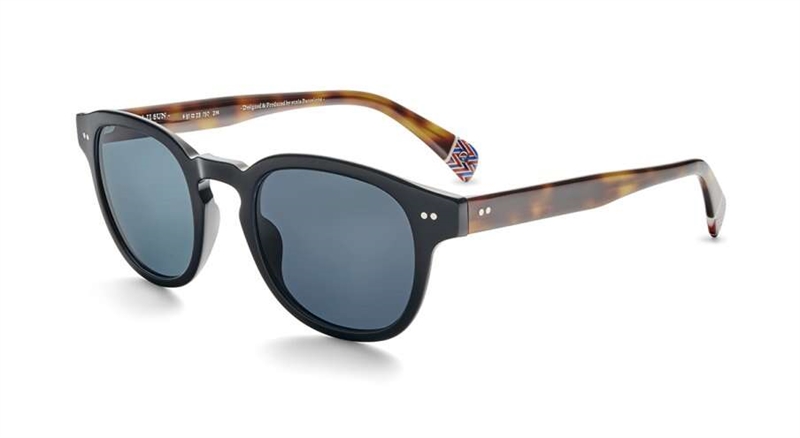 Etnia Barcelona PALA II SUN Solbrille (Form: Panto - Farve: Sort)