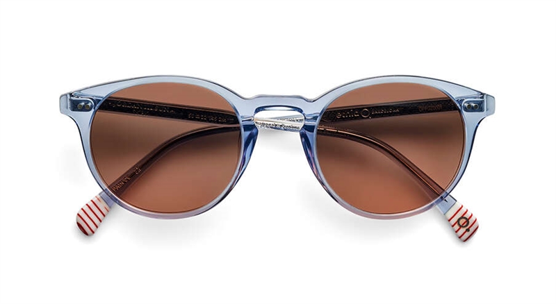 Etnia Barcelona JORDAAN III SUN Solbrille (Form: Rund - Farve: Brun)