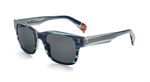 Etnia Barcelona FORNELLS SUN Solbrille (Form: Firkantet - Farve: Blå)