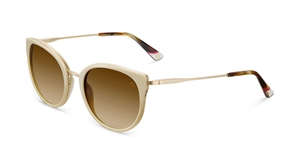 Etnia Barcelona IFARA 21 SUN Solbrille (Form: Rund - Farve: Hvid)
