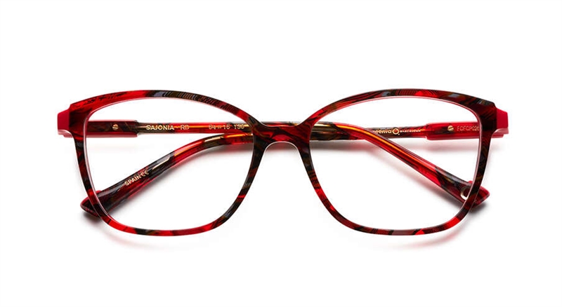 Etnia Barcelona SAJONIA Brillestel (Form: Cat Eye - Farve: Rød)