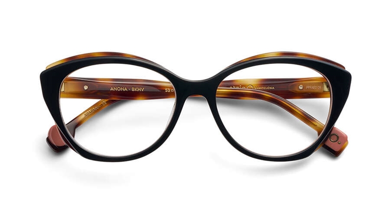 Etnia Barcelona ANONA Brillestel (Form: Cat Eye - Farve: Sort)