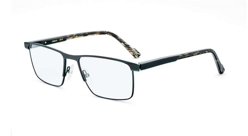 Etnia Barcelona LUBECK Brillestel (Form: Firkantet - Farve: Sort)