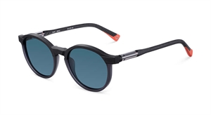 Etnia Barcelona TAOS Solbrille (Form: Panto - Farve: Sort)