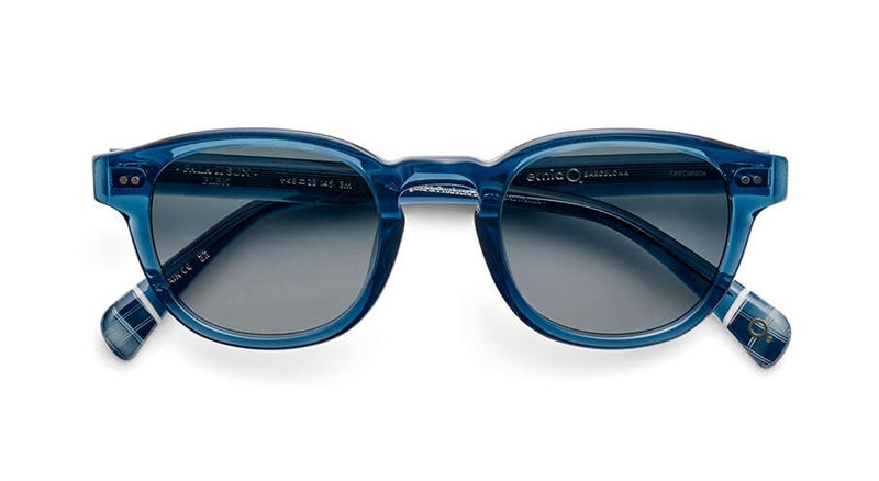 Etnia Barcelona PALA II SUN Solbrille (Form: Panto - Farve: Blå)