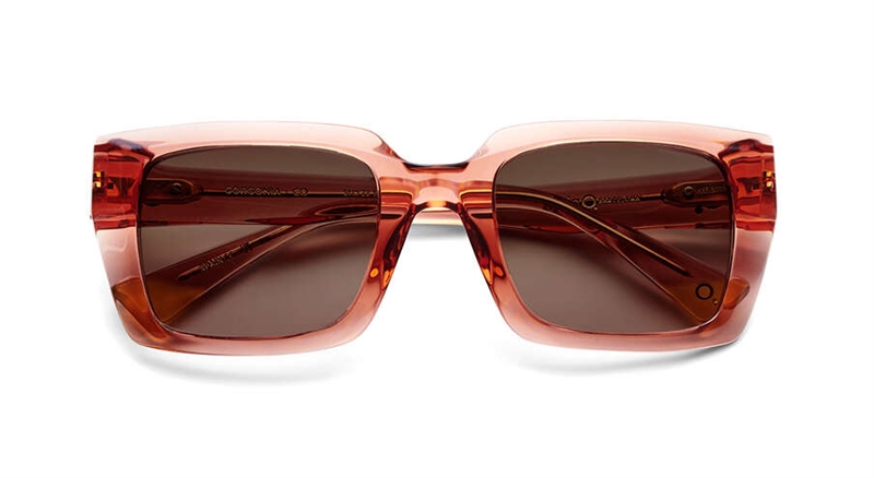 Etnia Barcelona GORGONIA Solbrille (Form: Firkantet - Farve: Orange)