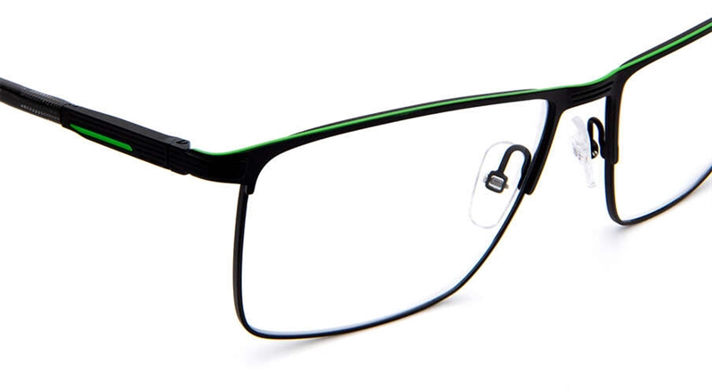 Etnia Barcelona OLIVER Brillestel (Form: Firkantet - Farve: Sort)