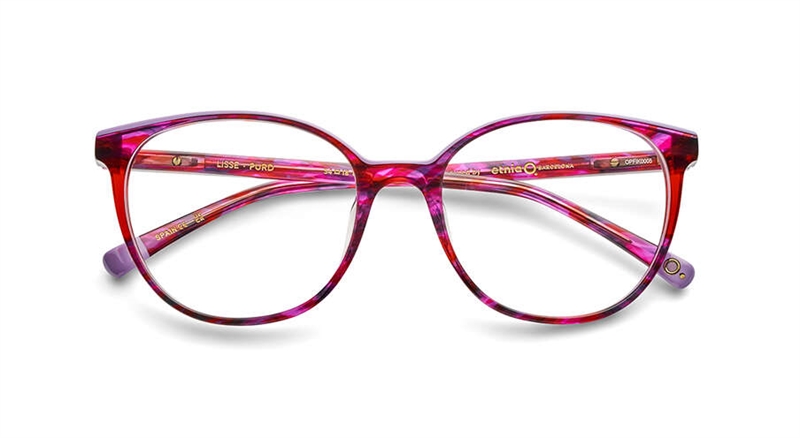 Etnia Barcelona LISSE Brillestel (Form: Rund - Farve: Lilla)