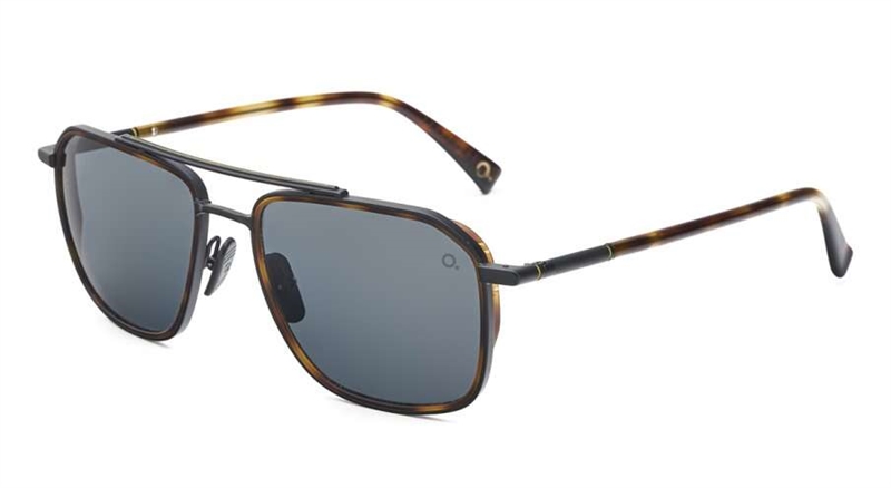 Etnia Barcelona MUNGER MOSS SUN Solbrille (Form: Firkantet - Farve: Sort)