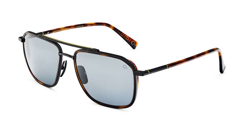 Etnia Barcelona MUNGER MOSS SUN Solbrille (Form: Firkantet - Farve: Sort)