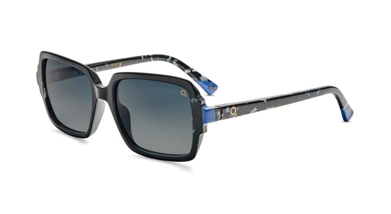 Etnia Barcelona ALMEDA Solbrille (Form: Firkantet - Farve: Sort)