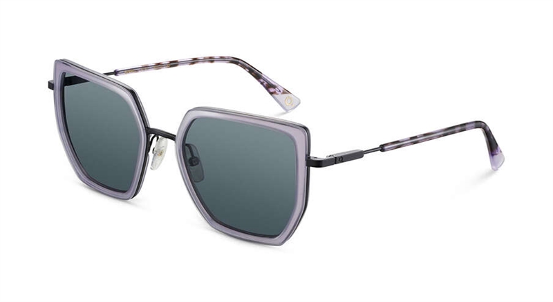 Etnia Barcelona ZAFRA Solbrille (Form: Cat Eye - Farve: Lilla)