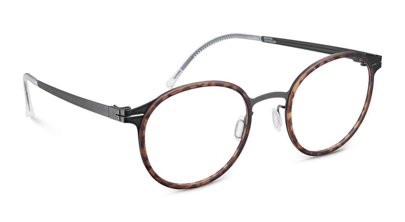 LOOL BEVEL Brillestel (Form: Rund - Farve: Sort)