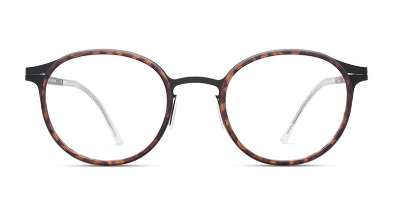 LOOL BEVEL Brillestel (Form: Rund - Farve: Sort)