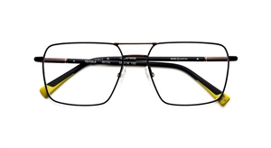 Etnia Barcelona TEXOLA Brillestel (Form: Firkantet - Farve: Sort)