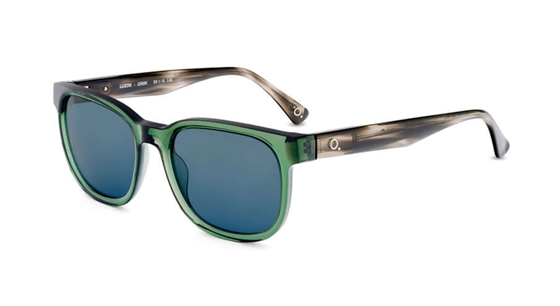 Etnia Barcelona LUZON Solbrille (Form: Firkantet - Farve: Grøn)