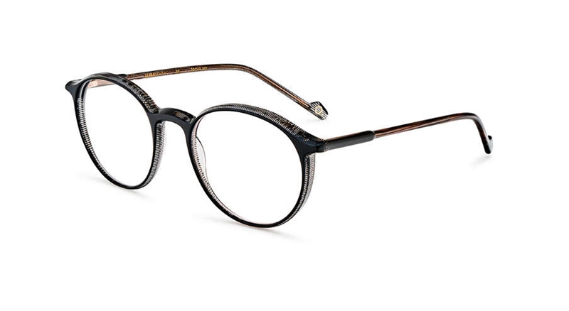 Etnia Barcelona ULTRA LIGHT 01 Brillestel (Form: Rund - Farve: Sort)