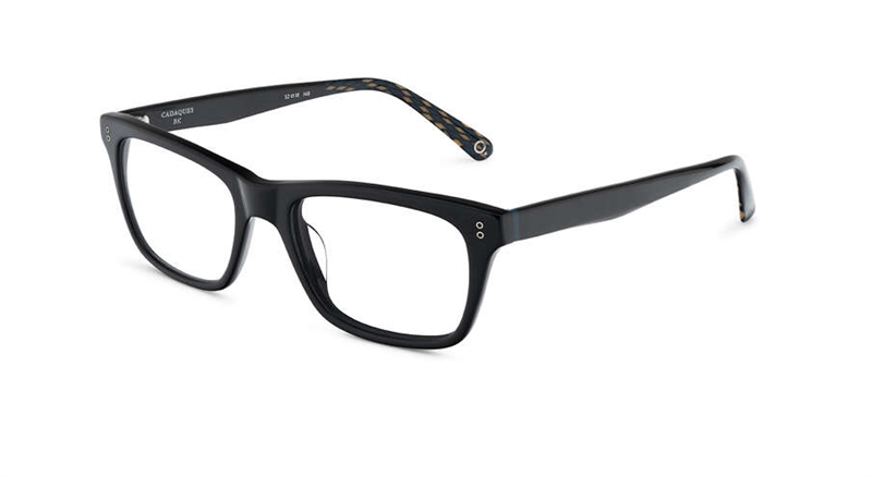 Etnia Barcelona CADAQUES Brillestel (Form: Firkantet - Farve: Sort)