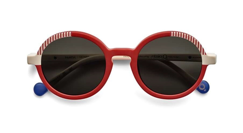 Etnia Barcelona PANDA SUN Solbrille (Form: Rund - Farve: Rød)