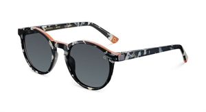 Etnia Barcelona AVINYO 3 SUN Solbrille (Form: Rund - Farve: Sort)