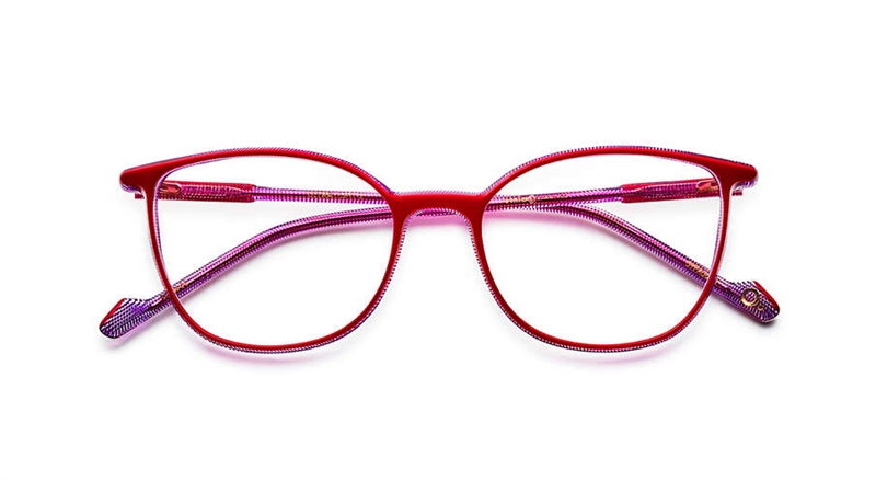 Etnia Barcelona ULTRA LIGHT 02 Brillestel (Form: Cat Eye - Farve: Rød)