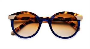 Etnia Barcelona EIXAMPLE Solbrille (Form: Rund - Farve: Blå)