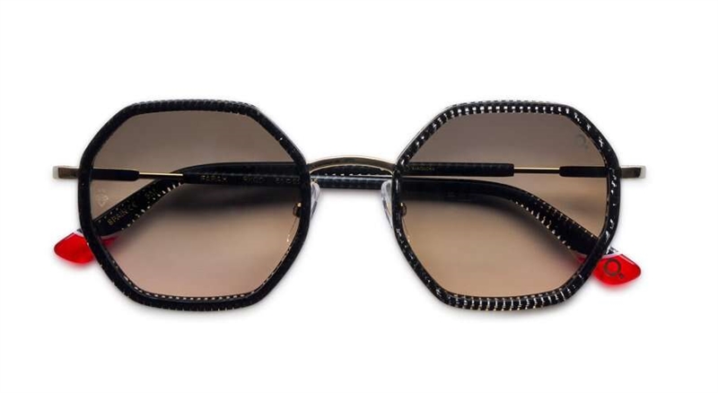 Etnia Barcelona FARAH Solbrille (Form: Andet - Farve: Sort)