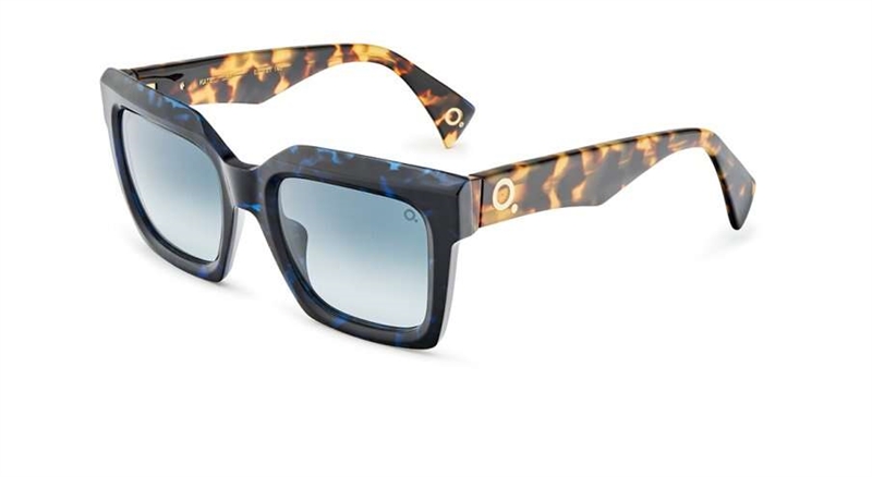 Etnia Barcelona KATE Solbrille (Form: Firkantet - Farve: Blå)