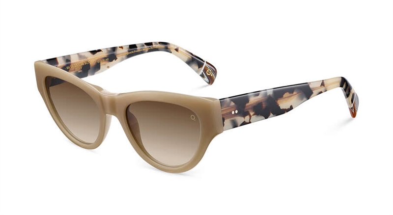 Etnia Barcelona SA FARNERA SUN Solbrille (Form: Cat Eye - Farve: Hvid)