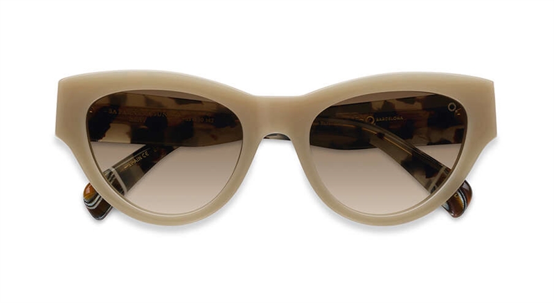Etnia Barcelona SA FARNERA SUN Solbrille (Form: Cat Eye - Farve: Hvid)