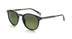 Etnia Barcelona JORDAAN III SUN Solbrille (Form: Rund - Farve: Sort)